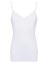 Hanro Cotton Seamless Padded Camisole In White