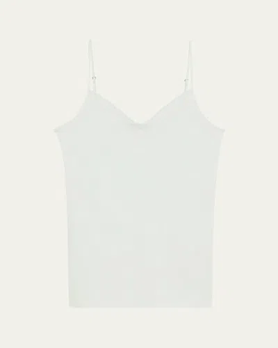 Hanro Seamless Cotton V-neck Camisole