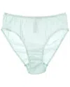 Hanro Seamless Hi-cut Brief In Blue