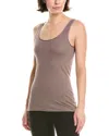 Hanro Seamless Tank Top In Brown