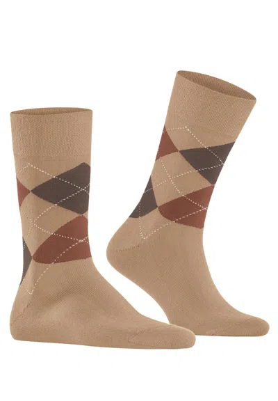 Hanro Sensitive Argyle So Socks In Brown