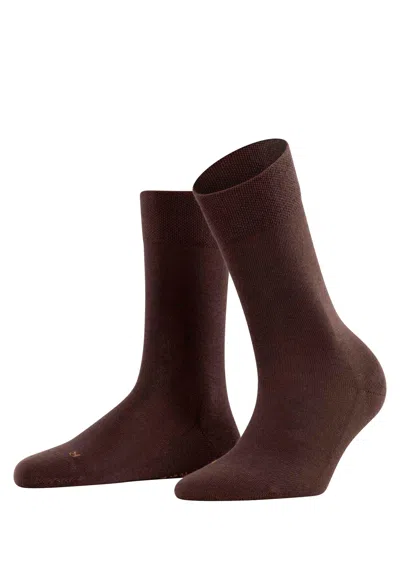 Hanro Sensitive London Socks In Brown