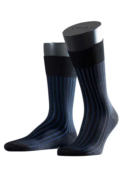 Hanro Shadow So Socks In Blue