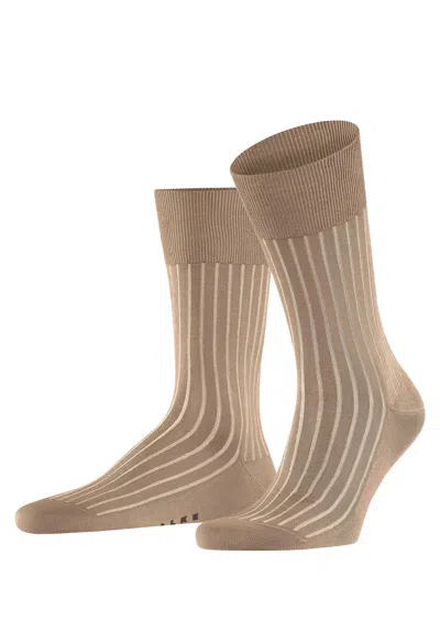 Hanro Shadow So Socks In Brown