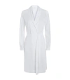 Hanro Short Cotton Robe In White