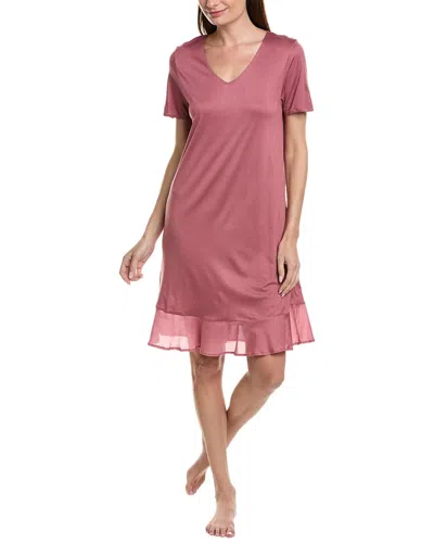 Hanro Silk-blend Nightgown In Pink