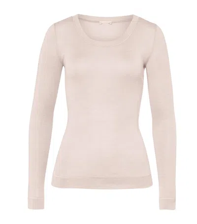 Hanro Silk-cashmere Long-sleeve T-shirt