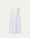 Hanro Cotton Silk Nightdress In White