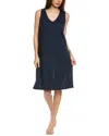 Hanro Simone Gown In Blue