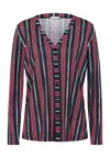 Hanro Sleep And Lounge Button Front Shirt In Multi