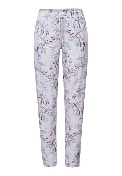 Hanro Sleep And Lounge Cotton And Tencel™ Pants In Green
