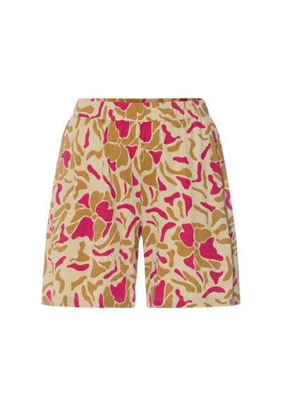 Hanro Sleep And Lounge Cotton Blend Shorts In Neutral