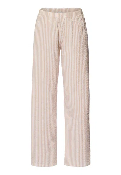 Hanro Sleep And Lounge Cotton Pajama Pants In Neutral