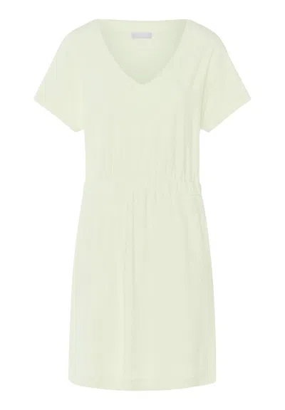 Hanro Sleep And Lounge Dress In Green
