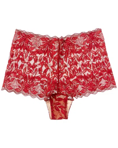 Hanro Sleep & Lounge Lace Boyleg In Multi