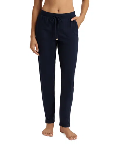 Hanro Sleep And Lounge Pants In Deep Navy