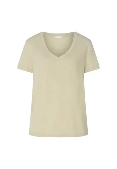 Hanro Sleep And Lounge Relaxed V-neck T-shirt In Multi