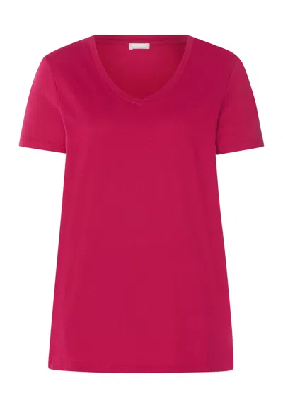 Hanro Sleep And Lounge Relaxed V-neck T-shirt In Multi