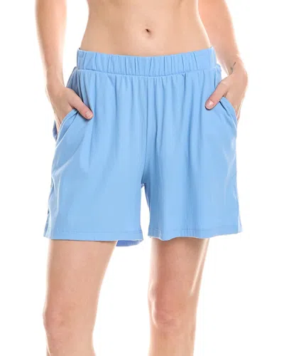Hanro Sleep & Lounge Rib Short In Blue