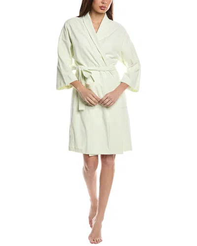 Hanro Sleep & Lounge Robe In Green