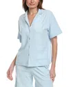 Hanro Sleep & Lounge Shirt In Blue