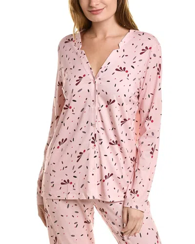 Hanro Sleep & Lounge Shirt In Pink