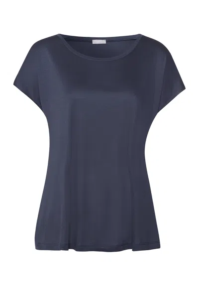 Hanro Sleep And Lounge Tencel™ Top In Blue
