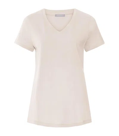 Hanro Sleep & Lounge T-shirt In Pink