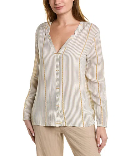 Hanro Sleep And Lounge Woven Shirt In Neutral