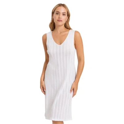 Hanro Sleeveless Nightdress In White