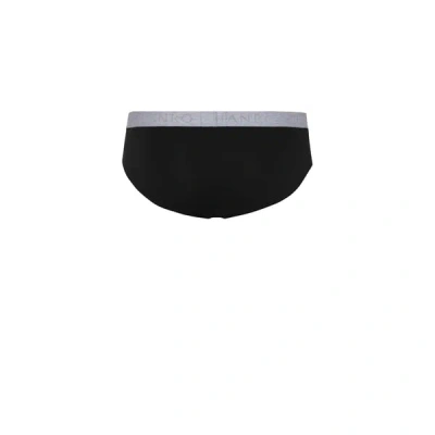 Hanro Stretch Cotton Briefs In Black