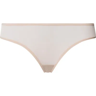 Hanro Smooth Illusion Semi-transparent Tulle Bikini In White