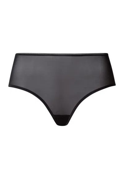 Hanro Smooth Illusion Semi-transparent Tulle Full Brief In Multi
