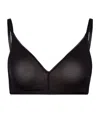 Hanro Smooth Illusion Soft Cup Bra In Black
