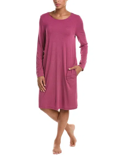 Hanro Soft Jersey Nightgown In Blue