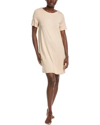 Hanro Soft Round Neck Nightgown In Neutral