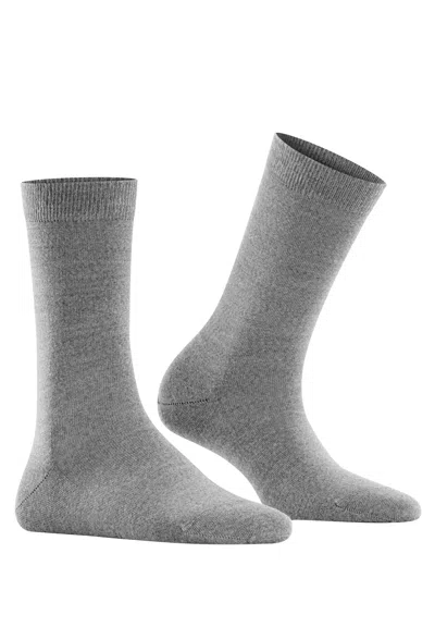 Hanro Softmerino Women's Softmerino Wool Sock In Gray