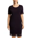 Hanro Cotton Lace-trim Sophie Nightie In Dark Acai
