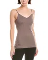 Hanro Spaghetti Padded Cami In Brown