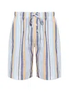 Hanro Striped Drawstring Shorts In Multi
