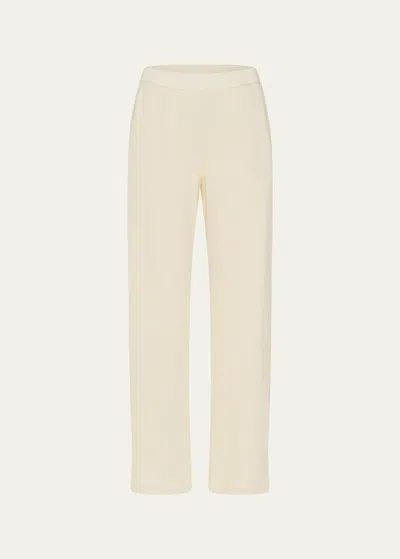 Hanro Summer Knits Straight-leg Lounge Pants In Neutral