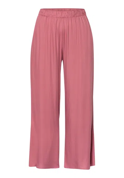 Hanro Sunny Vibes Crop Pants In Pink