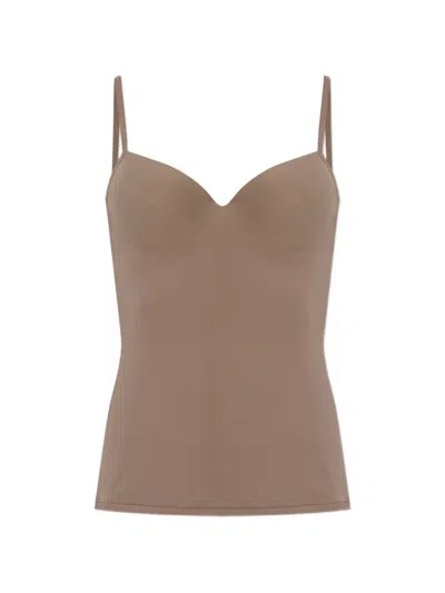 Hanro Sweetheart Bra In Gray