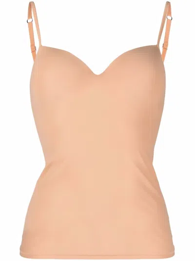 HANRO SWEETHEART-NECK UNDERWIRED CAMISOLE