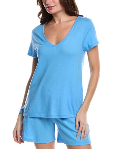 Hanro T-shirt In Blue