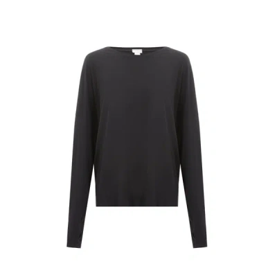 Hanro T-shirt À Manches Longues En Modal In Blue