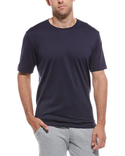 Hanro T-shirt In Blue