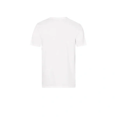 Hanro Cotton V-neck T-shirt In White