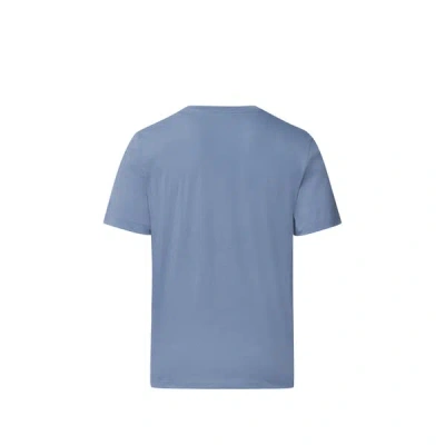 Hanro T-shirt En Coton In Blue