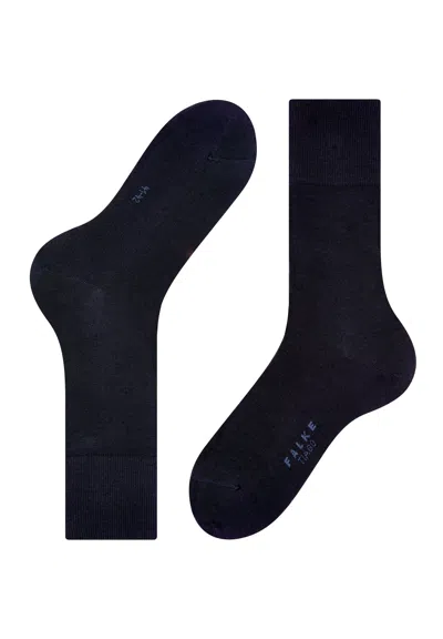 Hanro Tiago Dress Sock Mens Mercerized Cotton Tiago Dress Sock In Blue